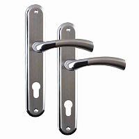 Ручки на планке SIBA Saros 85 матовый никель / хром